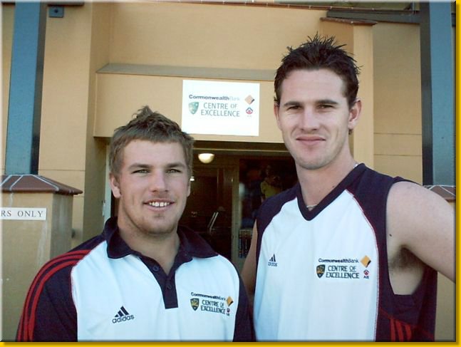 Cricket Aaron Finch, Shaun Tait.JPG