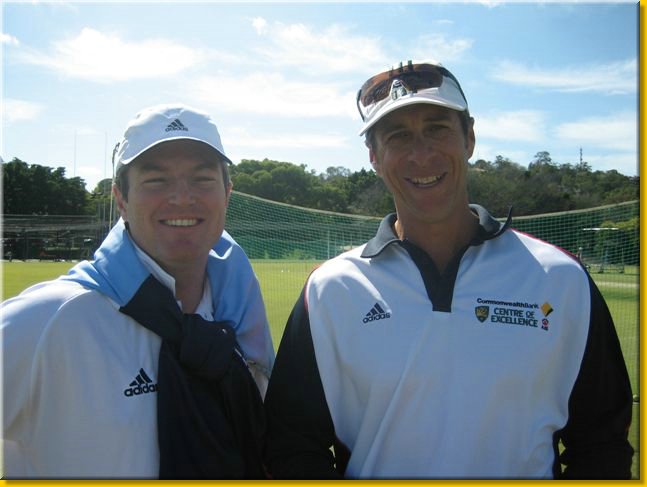 Cricket Stuart Macgill & Troy Cooley.JPG