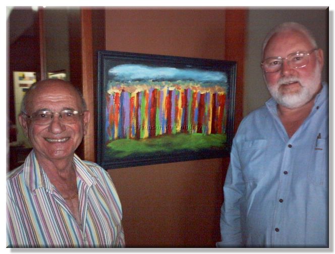 Standing Tall with Mishel Nader & Jeff de Jager Moruya Chamber ~ a work of art by Tronson Du Coudray